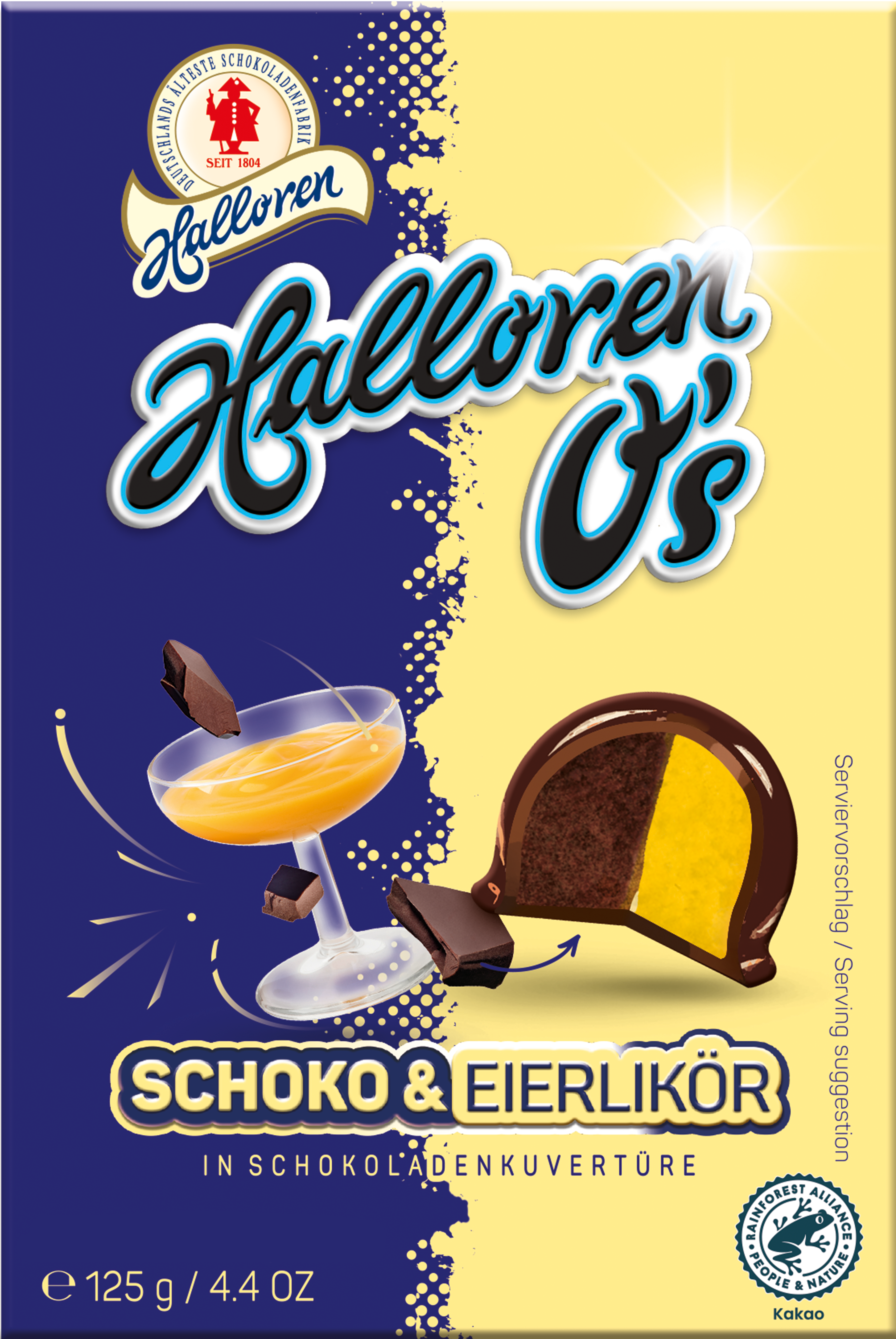 Schoko & Eierlikör Halloren O's