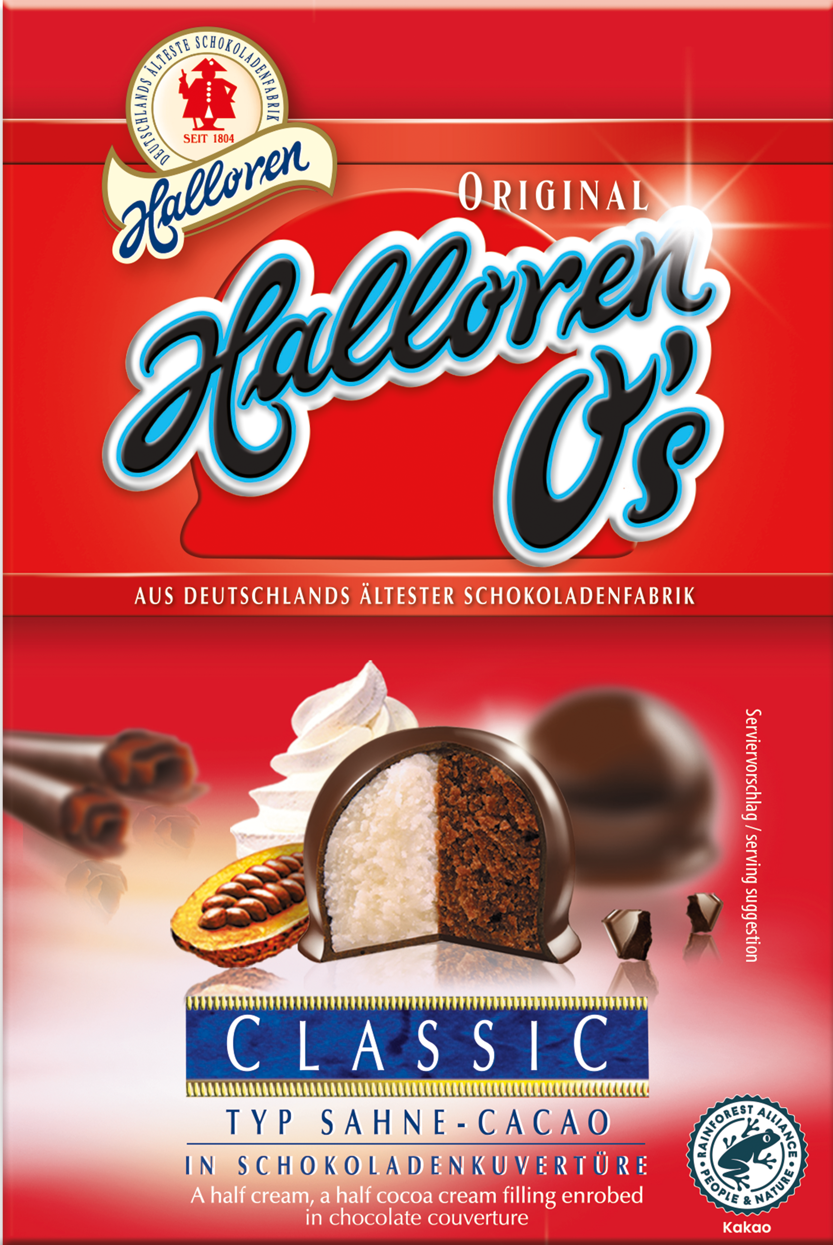 Classic Sahne-Cacao Halloren O's
