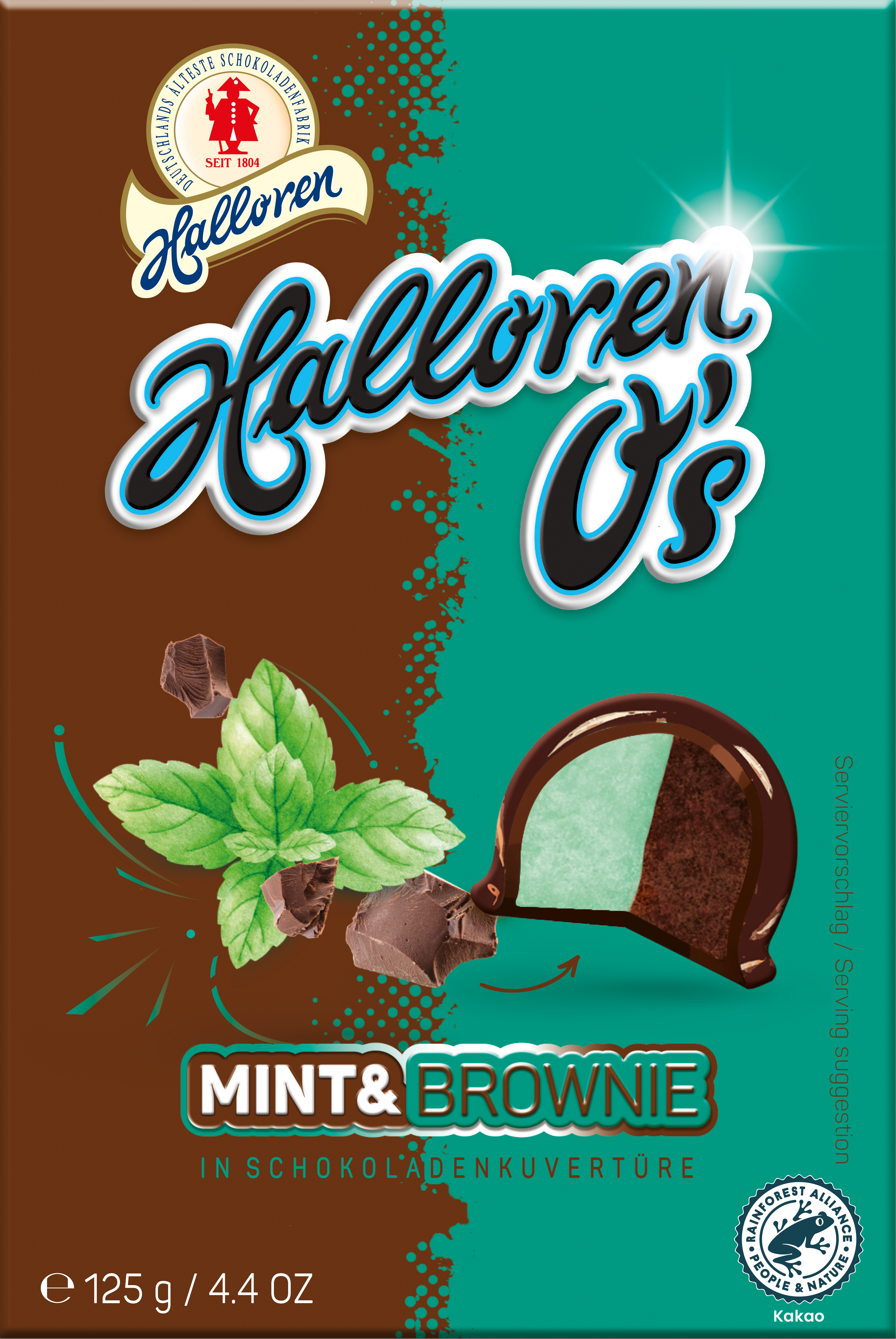 Mint & Brownie Halloren O's 125g
