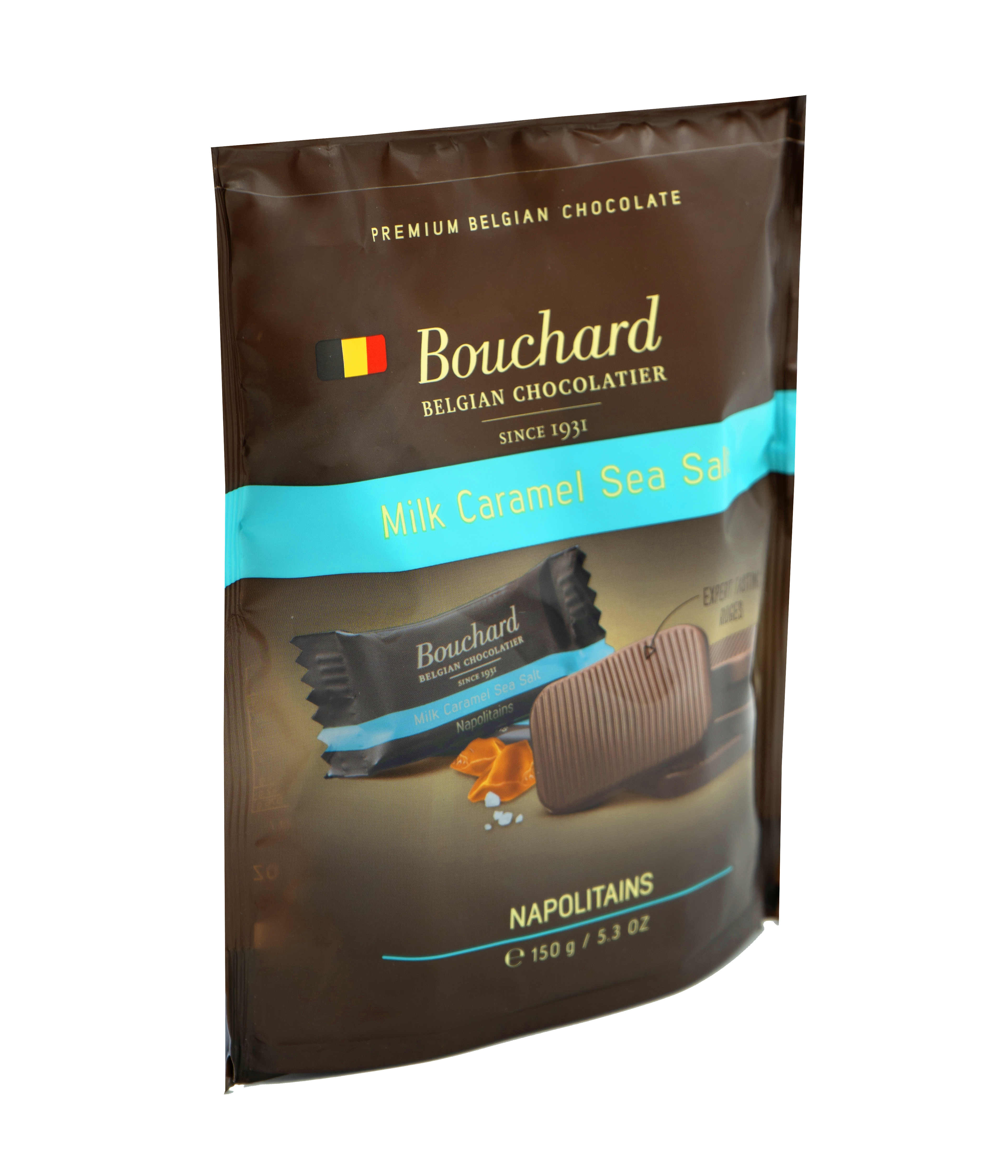 Bouchard Milk Caramel Sea Salt Belgian Chocolate - 150g