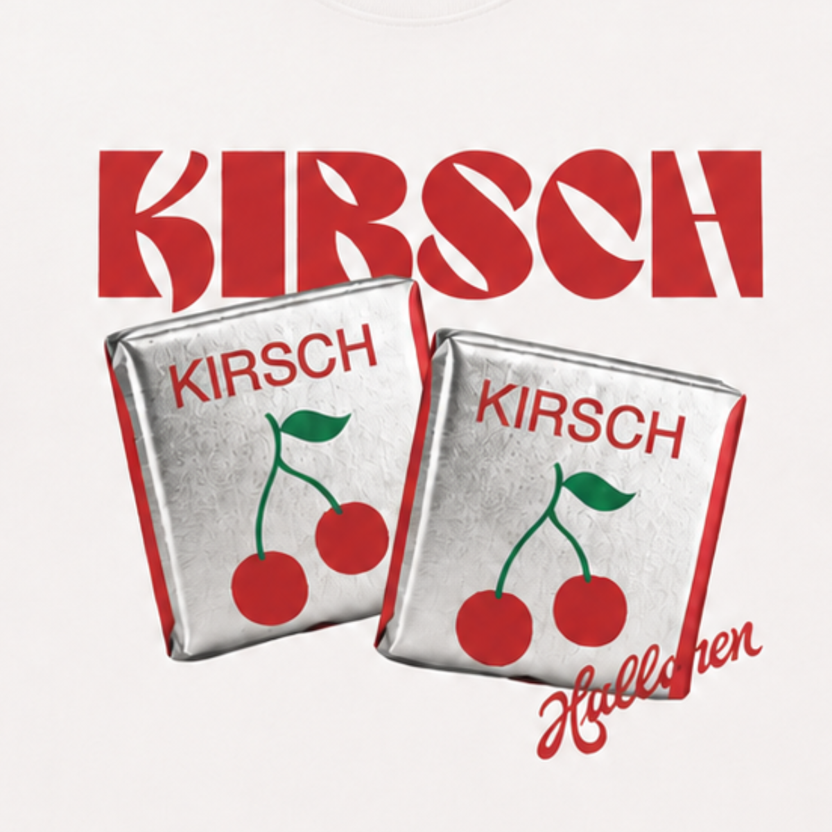 Kirsch, Kirsche, Samentüte, Fruchtbeutel, Obst-Design
