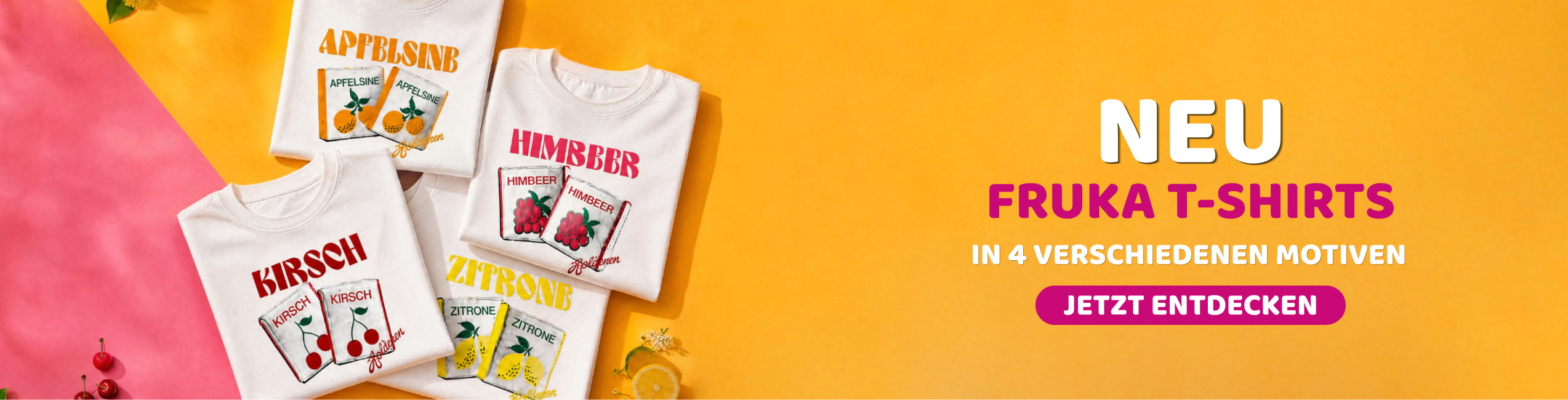 T-Shirts, Frucht-Druck, Weißes T-Shirt, Grafik-Tee, Gestapelte T-Shirts