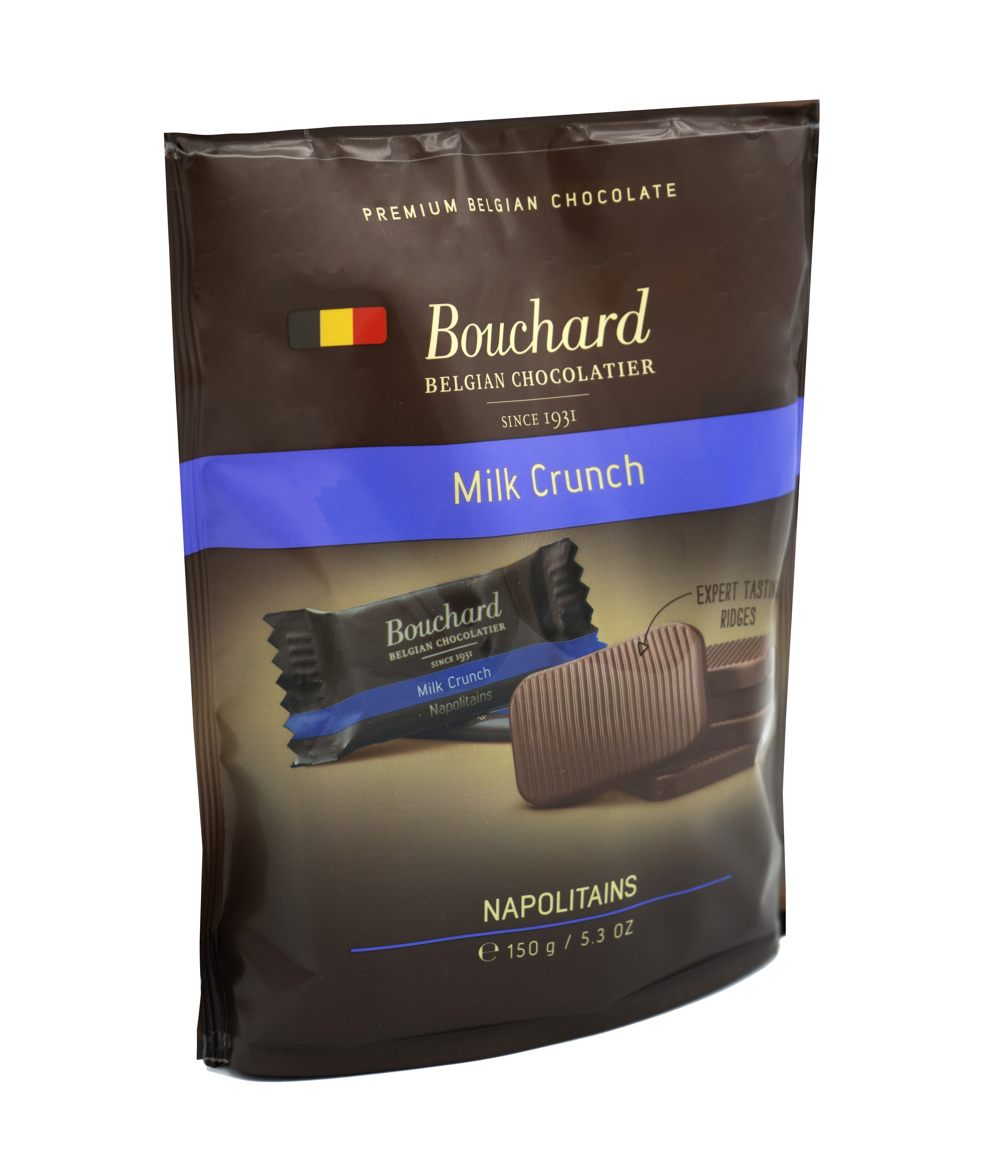 Bouchard Milk Crunch Belgian Chocolate - 150g